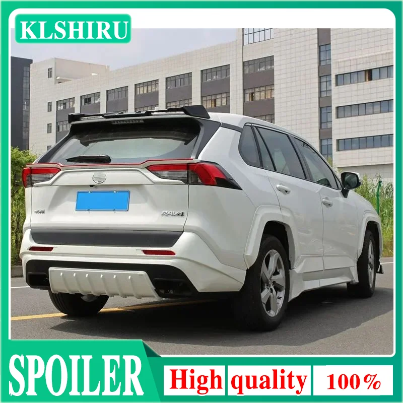 For NEW Toyota RAV4 Car Wide-Body Accessories Side Diffuser Dedicated ABS Material Body Kit Spoiler 2020 2021 2022 Year