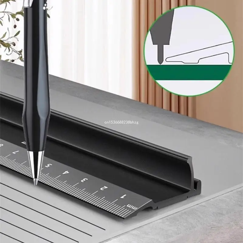 Heavy Duty Aluminum Cutting Rule Precisions Aluminum Rule for Industrial Use Dropship