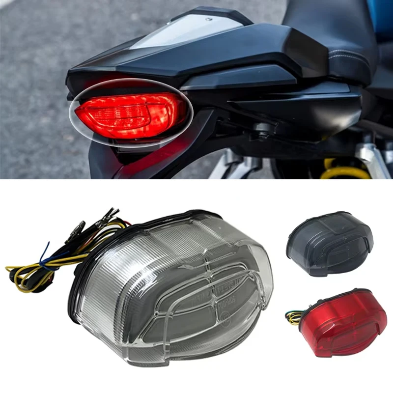 Motorcycle Taillight Brake Turn Signal Rear LED Integrated Tail Light For Honda CBR650R CB650R CB300R CB250R CB150R 2019-2023