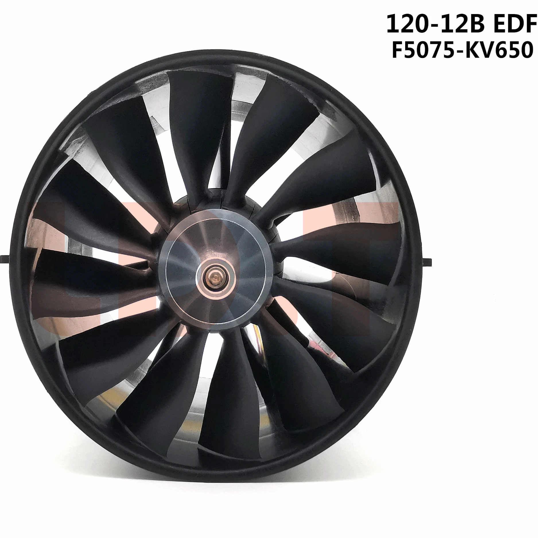 120mm 12-Blade EDF Ducted Fan - Brushless Motor Thrust Test Stand 评论和价格
