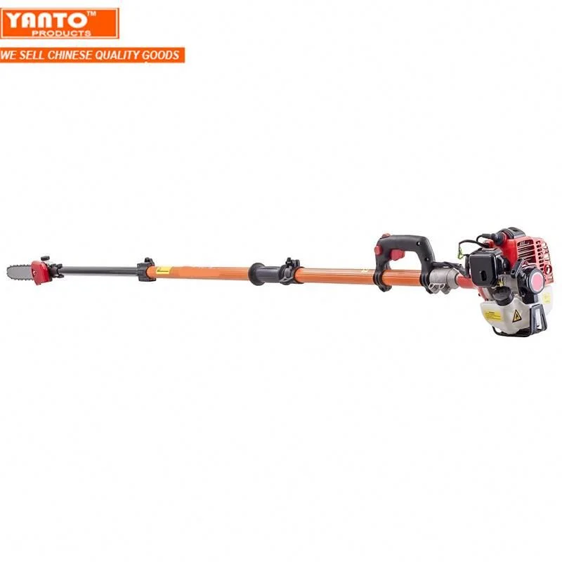 4.5m Lightweight 2 Stroke 26cc Telescopic Pole Pruner Chain Saw For Garden