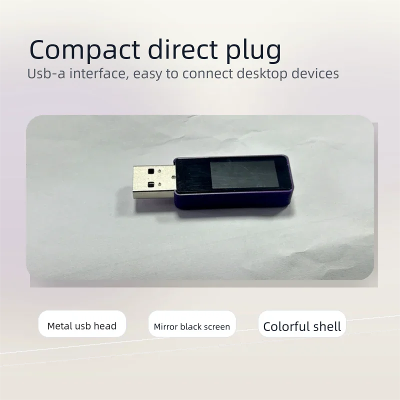 USB Mini Screen PC Monitor Keyboard 0.96