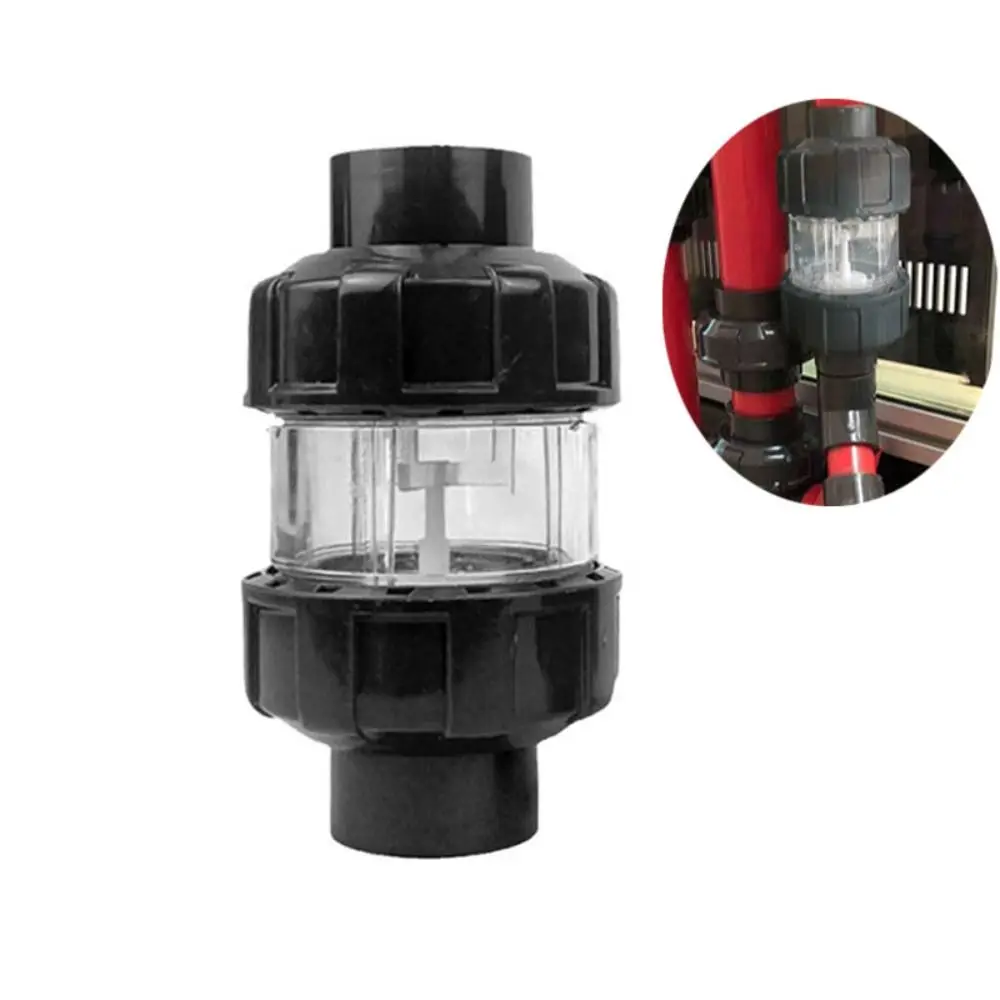 

UPVC Aquarium Check Valves Anti-siphon 20/25/32mm Fish Tank Lifting Check Valve Non Return Dual Interfaces
