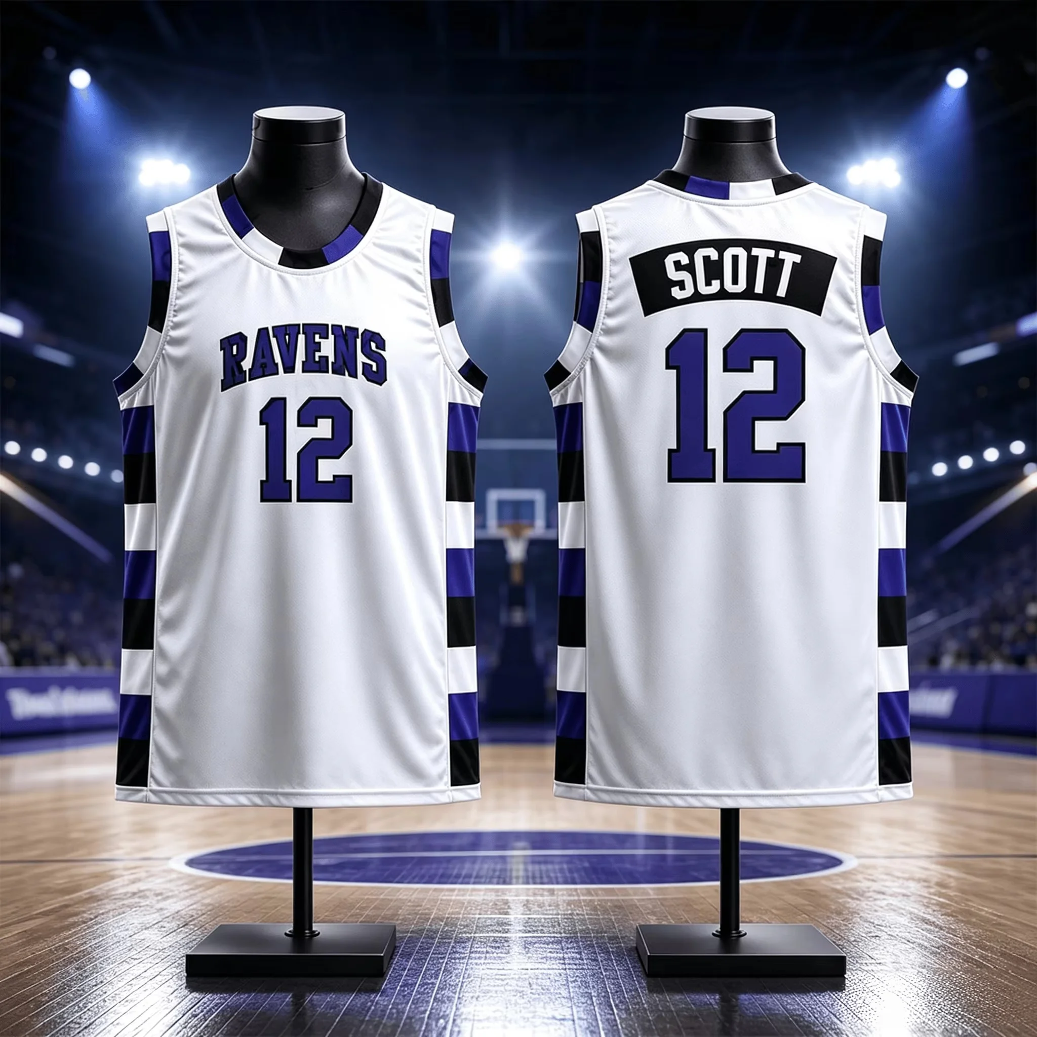 One Tree Hill Ravens Retro Basketball-Trikot, Unisex, atmungsaktives Sport-Tanktop für Männer und Frauen, Kinder, Film-Inspiration – Detail 5