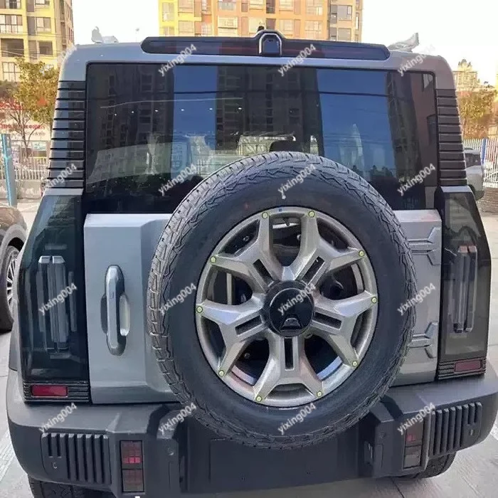 

Auto Rear Spare Tire Protective Cover External Probe Fixed Base Car Accessories