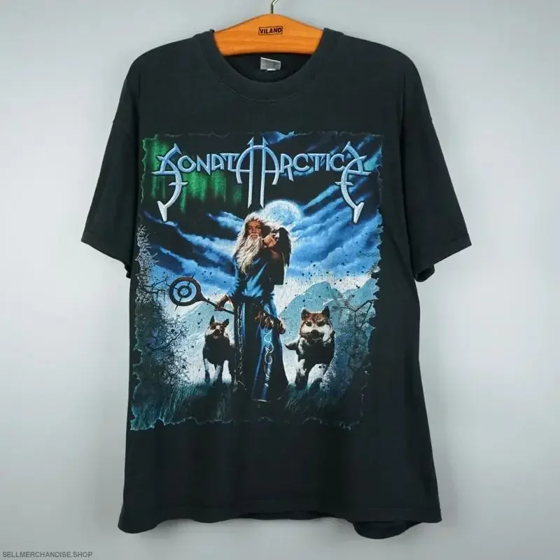 vintage Sonata Arctica 2003 tour T Shirt Cotton EF0310