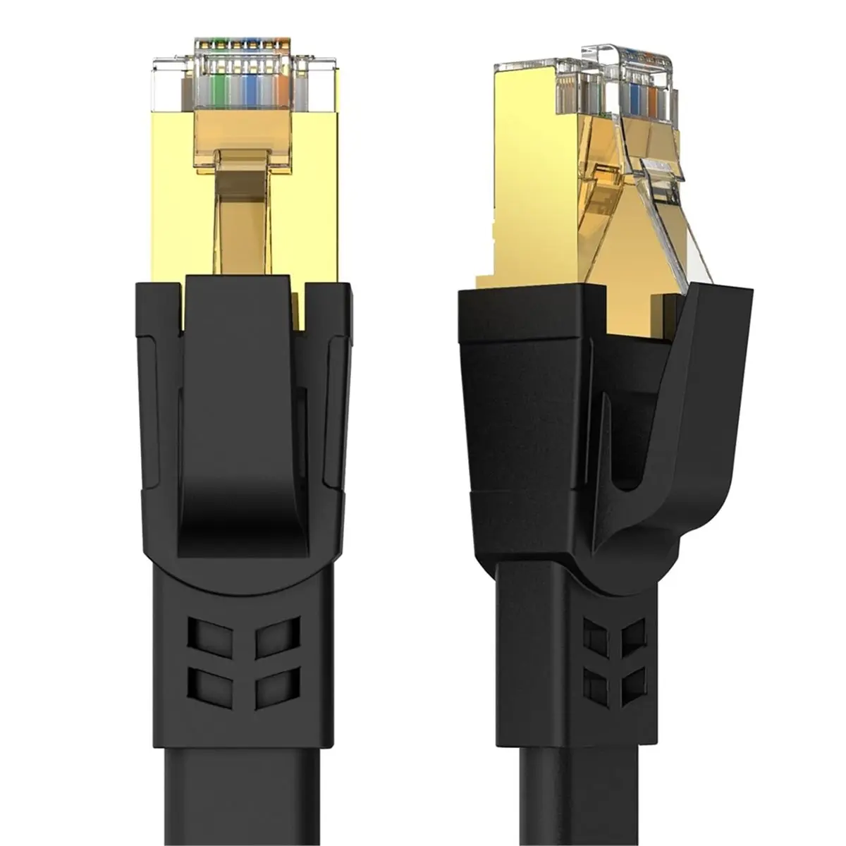 N86R CAT8 Ethernet Cable,High Speed Heavy Duty Cat8 LAN Network Cable with Gold-Plated RJ45 Connector for Switch,for 10m