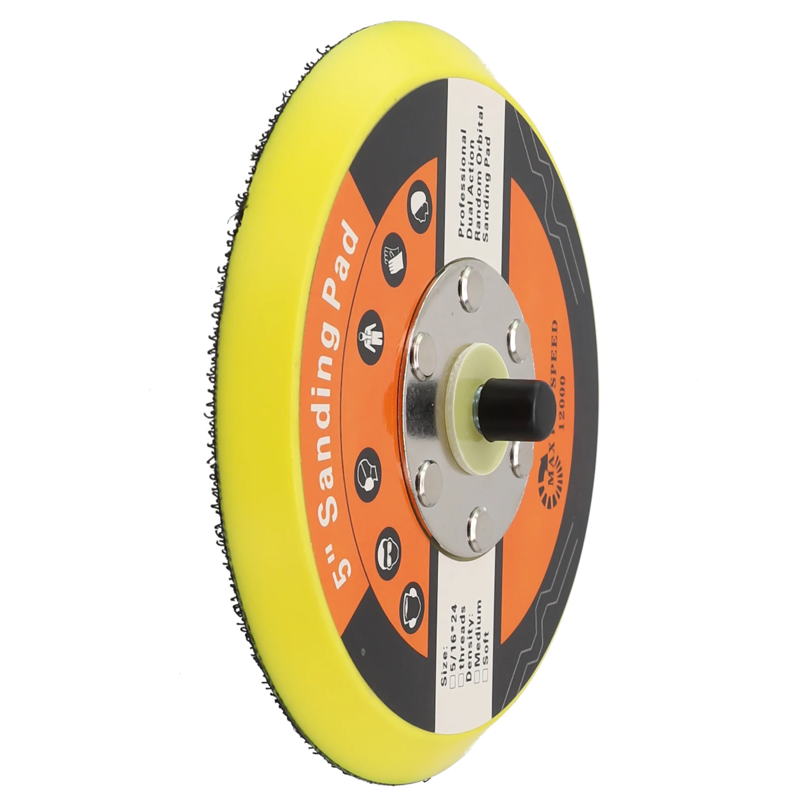 Achieve Professional Sanding Results with 10mm Thick and Backing Pad Threaded Shaft 8mm(5/16 24 UNF) Achieve Professional