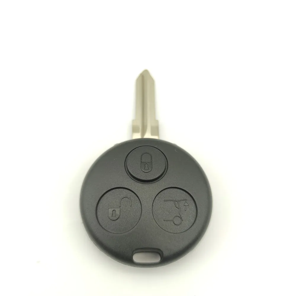 AEC Chip 433mhz Remote Car Key for Benz Smart Fortwo Forfour Roadster City Passion 2000-2005 with 2 Infrared Lights