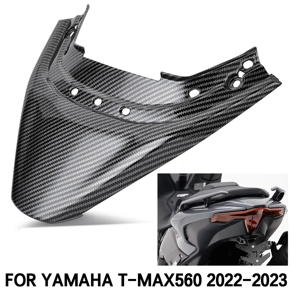 

Carbon Fiber Look Rear Behind Cover For Yamaha TMAX560 Tmax 560 2022 2023 T-MAX560 Motorcycle Fairings Tail Light Cover Cowl