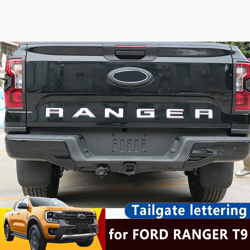 

Suitable for Ford Ranger 2023 T9 Abs Plastic Tailgate Letter Sticker Letter Logo Decoration
