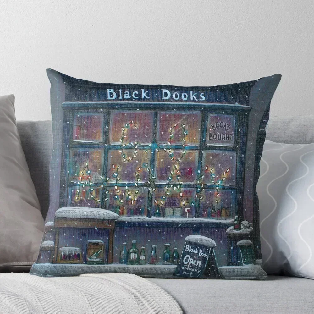 

Black Books Christmas Throw Pillow Decorative Cushions For Living Room Rectangular Cushion Cover Pillow Covers Decorative pillow