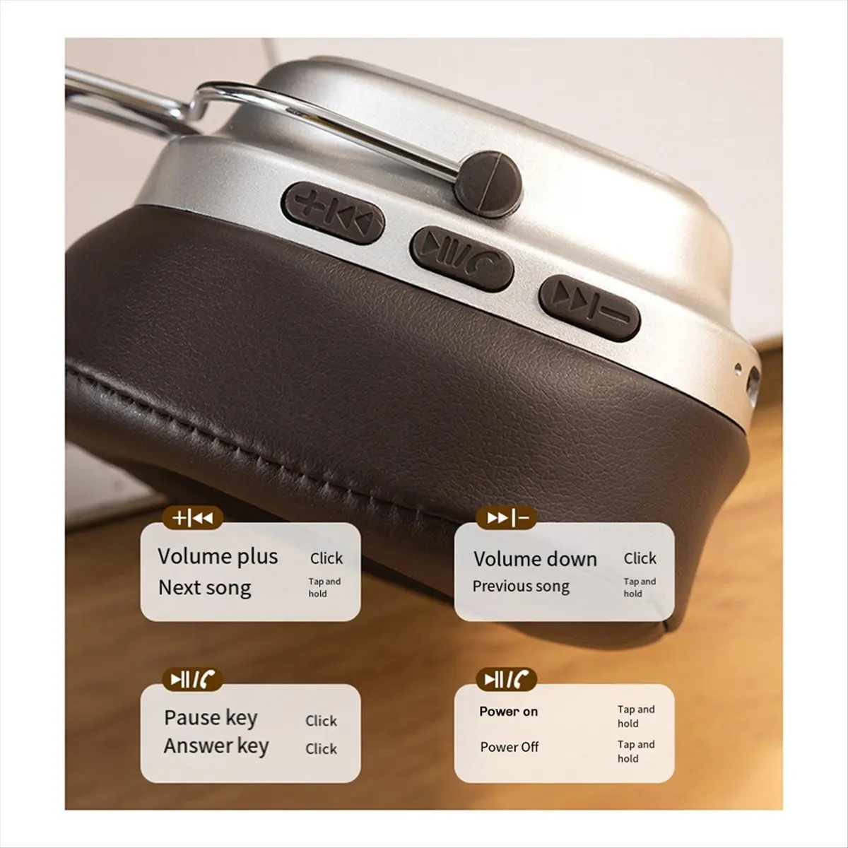 

M85K Ретро-гарнитура Bluetooth-гарнитура Беспроводная для студентов Уличная фотография Бег Спортивные наушники Черный