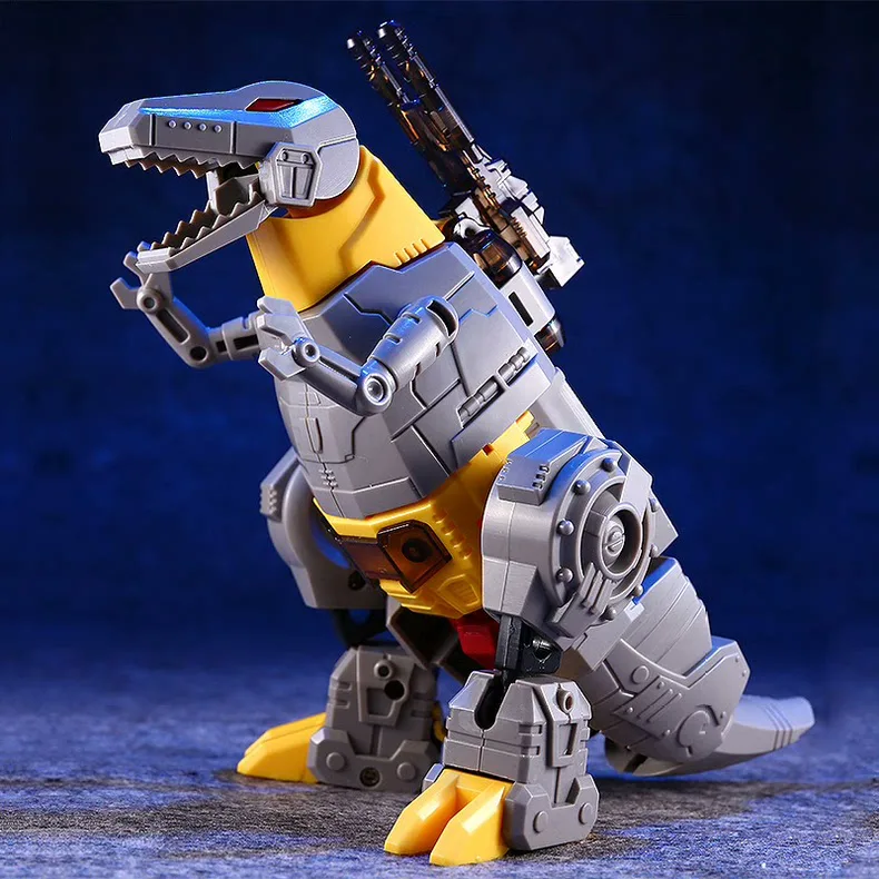 KBB Transforming Toy G1 Grimlock verwandelt sich in eine bewegliche Roboterpuppe, nach dem Zusammenziehen als Sammlungsgeschenk