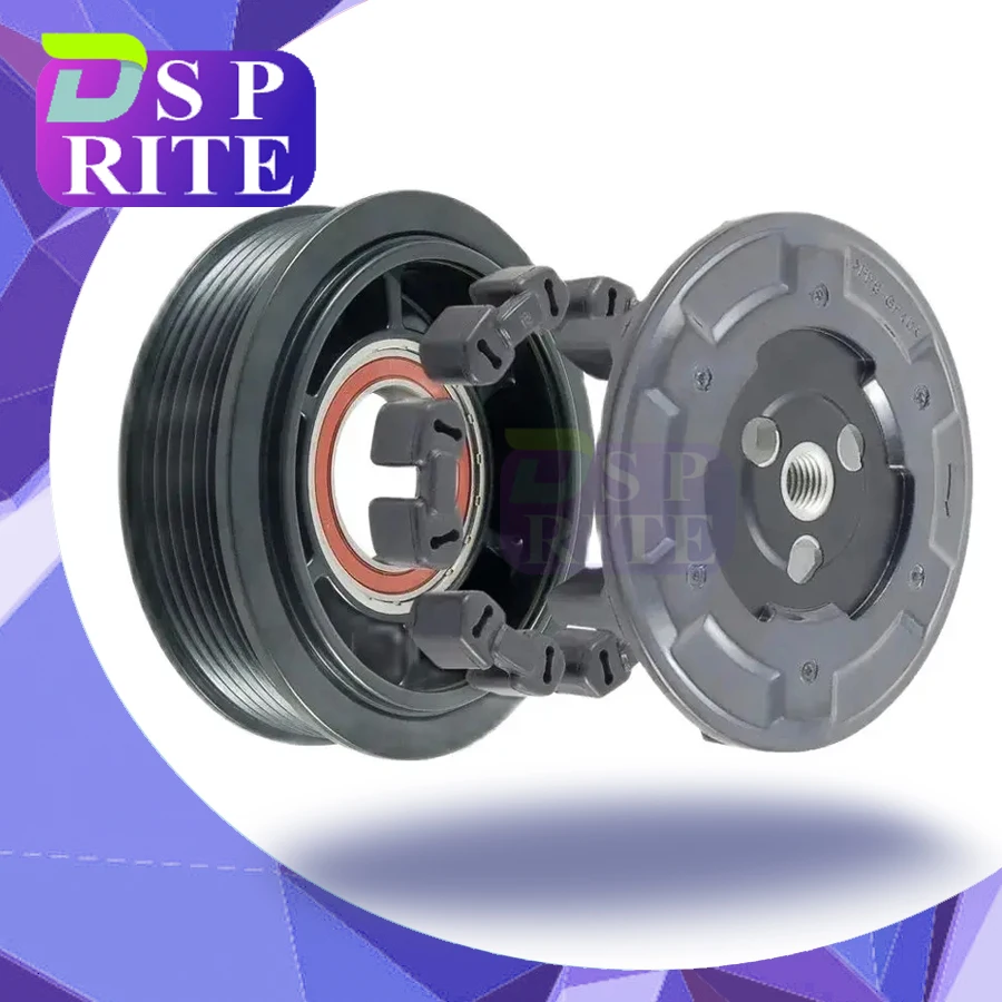 

5SEL09C AC A/C Compressor Clutch Pulley for DENSO for 9672247080 CITROEN C4 DS4 Berlingo PEUGEOT Partner Tepee 2008 5008 3008