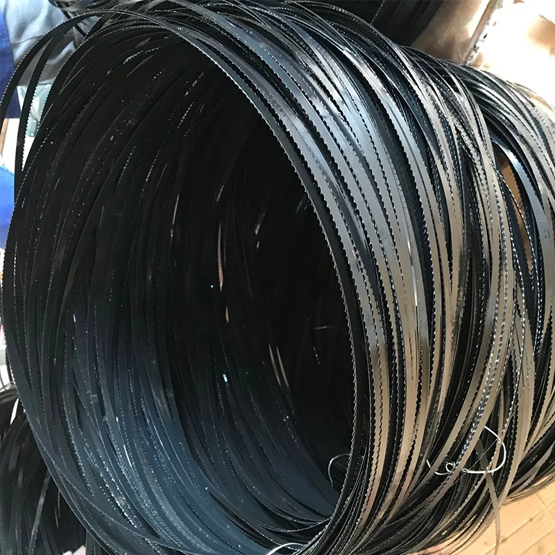 Lame per seghe per la lavorazione del legno da 3 pezzi lame per seghe a nastro Curve tagliate 2240mm * 4.8mm pully per seghe a nastro