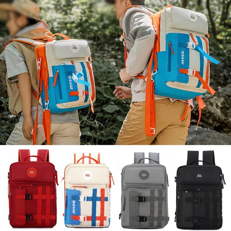 

Men Tactical Climbing Backpack Travel Rucksack Outdoor Camping Hiking Knapsack Lightweight Luggage Storage Pack Large Schoolbag