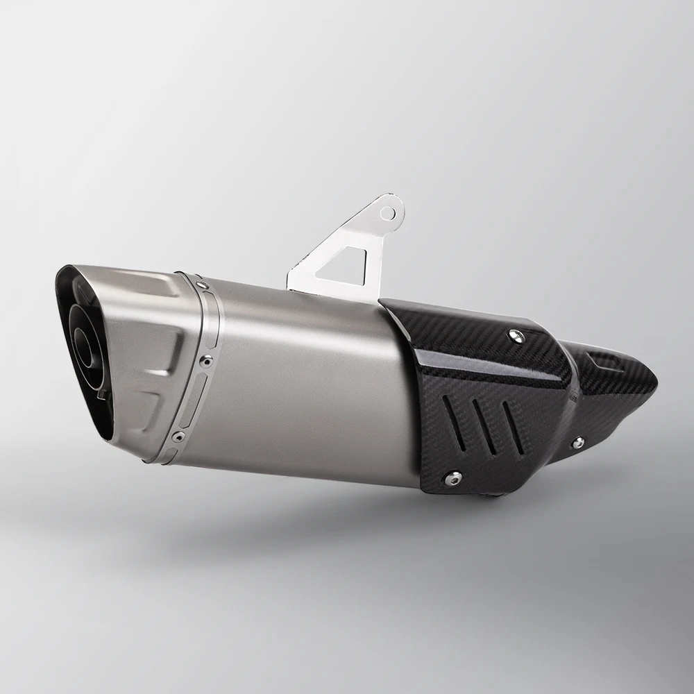 

R7 Exhaust Muffler Universal 51mm Stainless Motorcycle Escape Muffler with DB Killer For R7 R9 R6 XMAX300 ZX6R 450SR 675NK 765RS