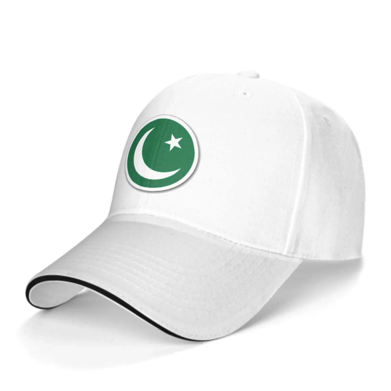 Islam Adjustable Women Men Back Closure Caps Washed Sandwich Caps Sports Outdoor Baseball Hat