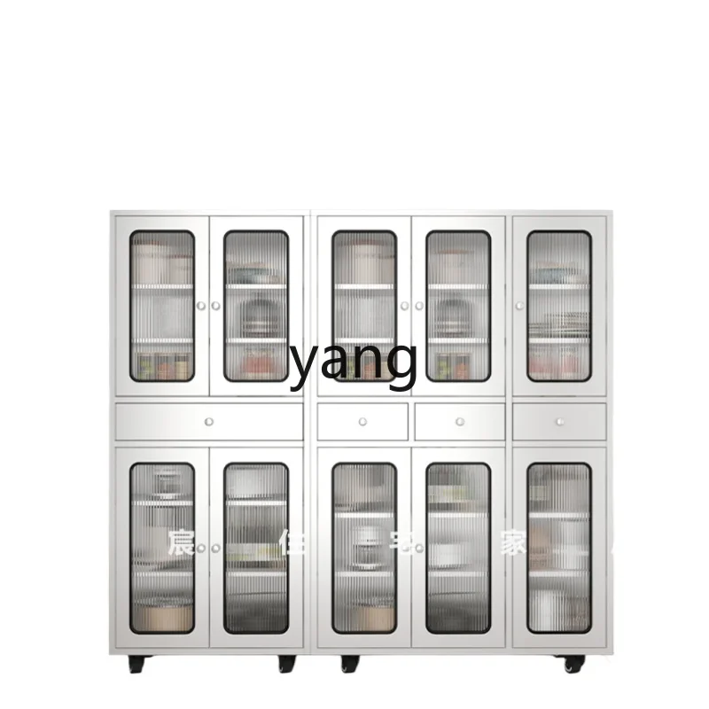 

L'm Stainless Steel Kitchen Side Cabinet Rural Vintage Vegetable Cabinet