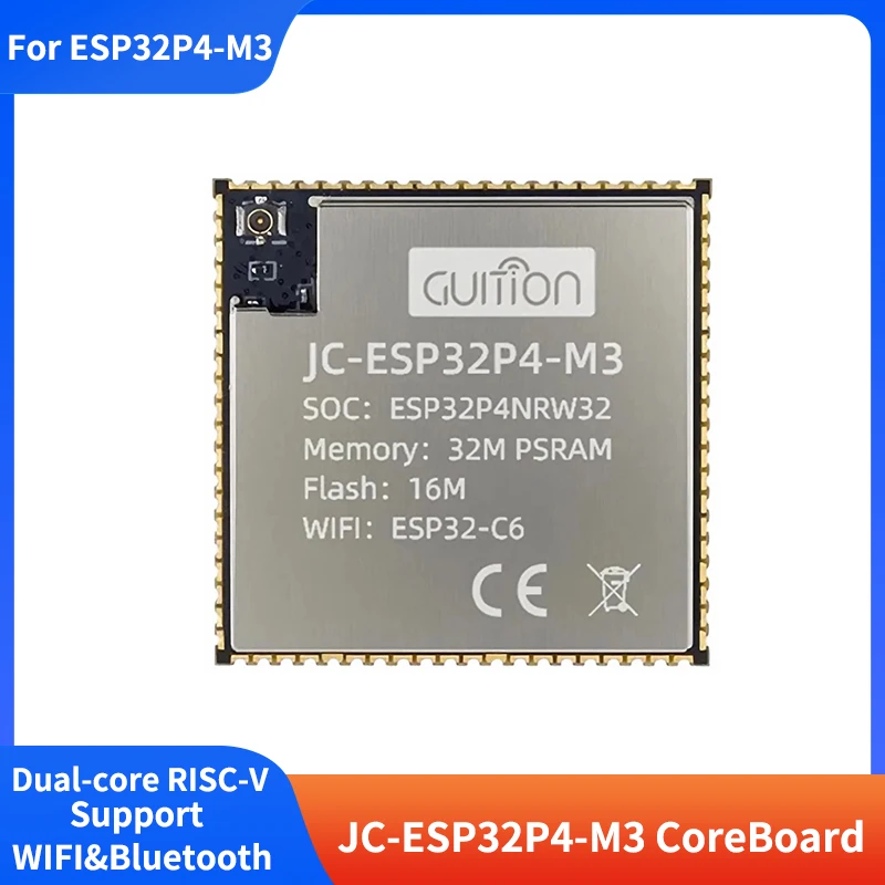 

Интеграция ESP32P4-M3 CoreBoard Адаптация двухъядерного процессора RISC-V с поддержкой WIFI и Bluetooth для ESP32P4-M3