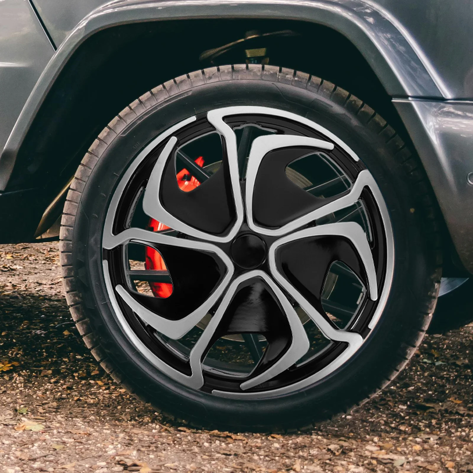 

Universal Car Wheel Hubcap Rim Protector Durable Waterproof Cover Easy Install Rim Caps Hub Covers Rims Cover Center