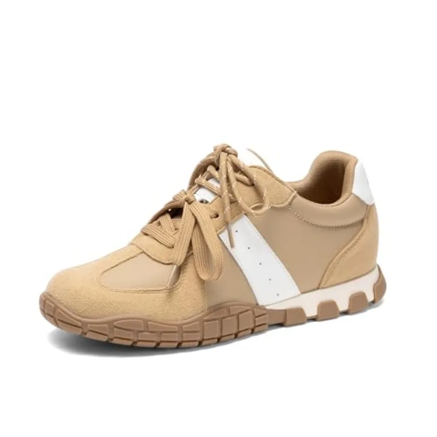 DREAM PAIRS Women's Comfortable Coushioned Walking Tennis Shoes, Non Slip Casual Workout Fashion Office Sneakers