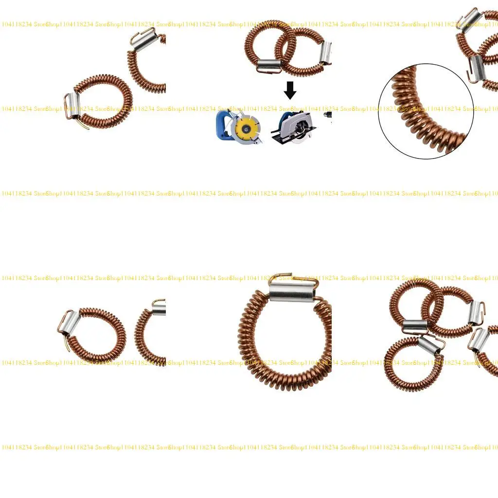 P9FB Anneaux ressort polyvalent robustes Spring Steel Rings Fonctionner simple pour le marteau électrique l'outil Grinder