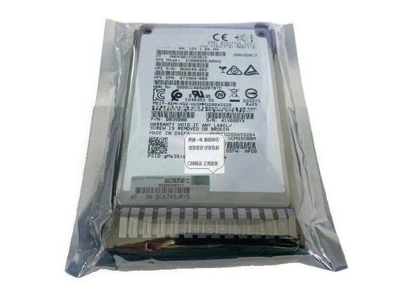 

Б/у серверный диск 873564 EO000800JWDKQ 868649-002 580G10 800G SAS 12G