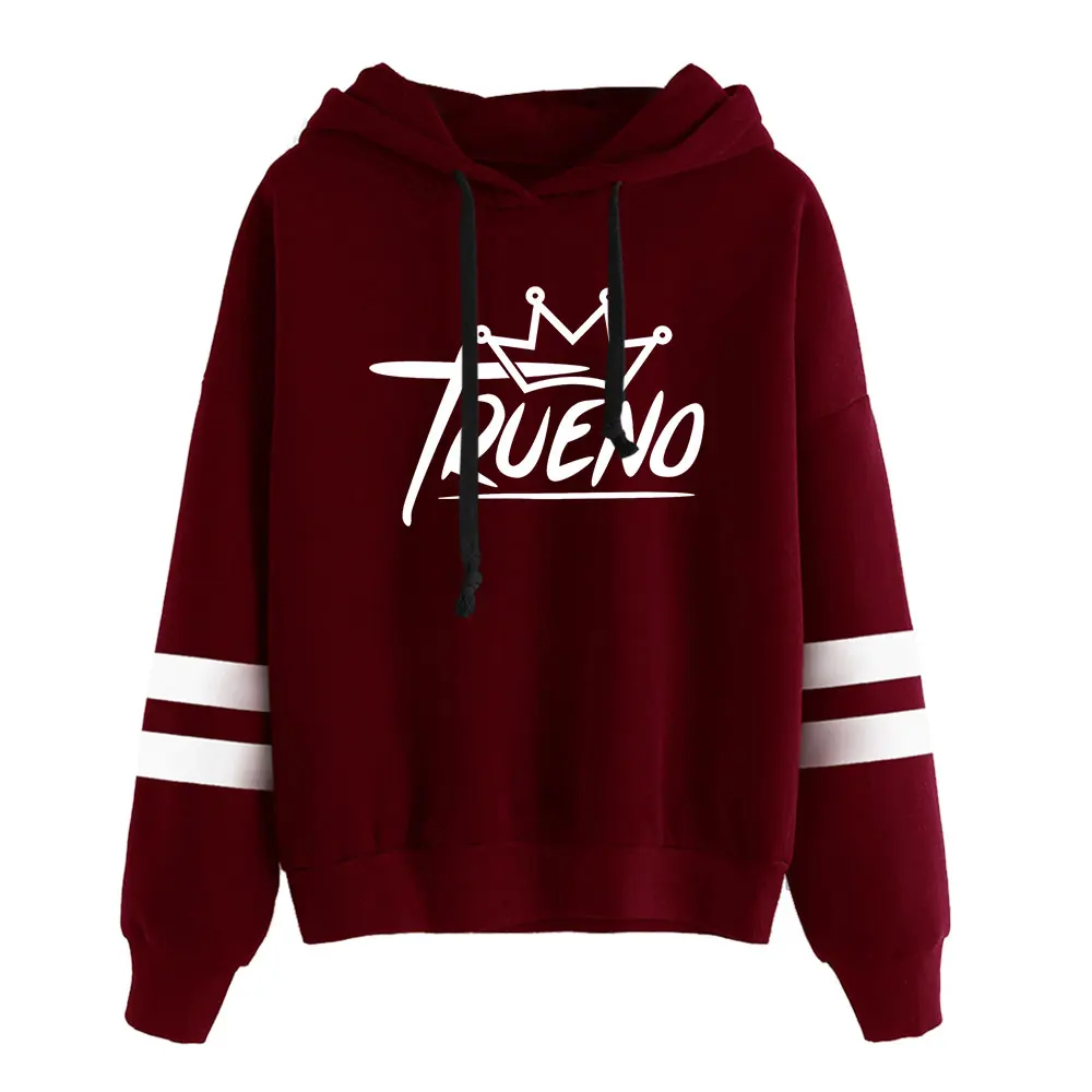 Trueno Rapper 빈티지 90년대 풀오버 Merch 까마귀 패션 스포츠 풀오버 스웨트 패션 까마귀 풀오버