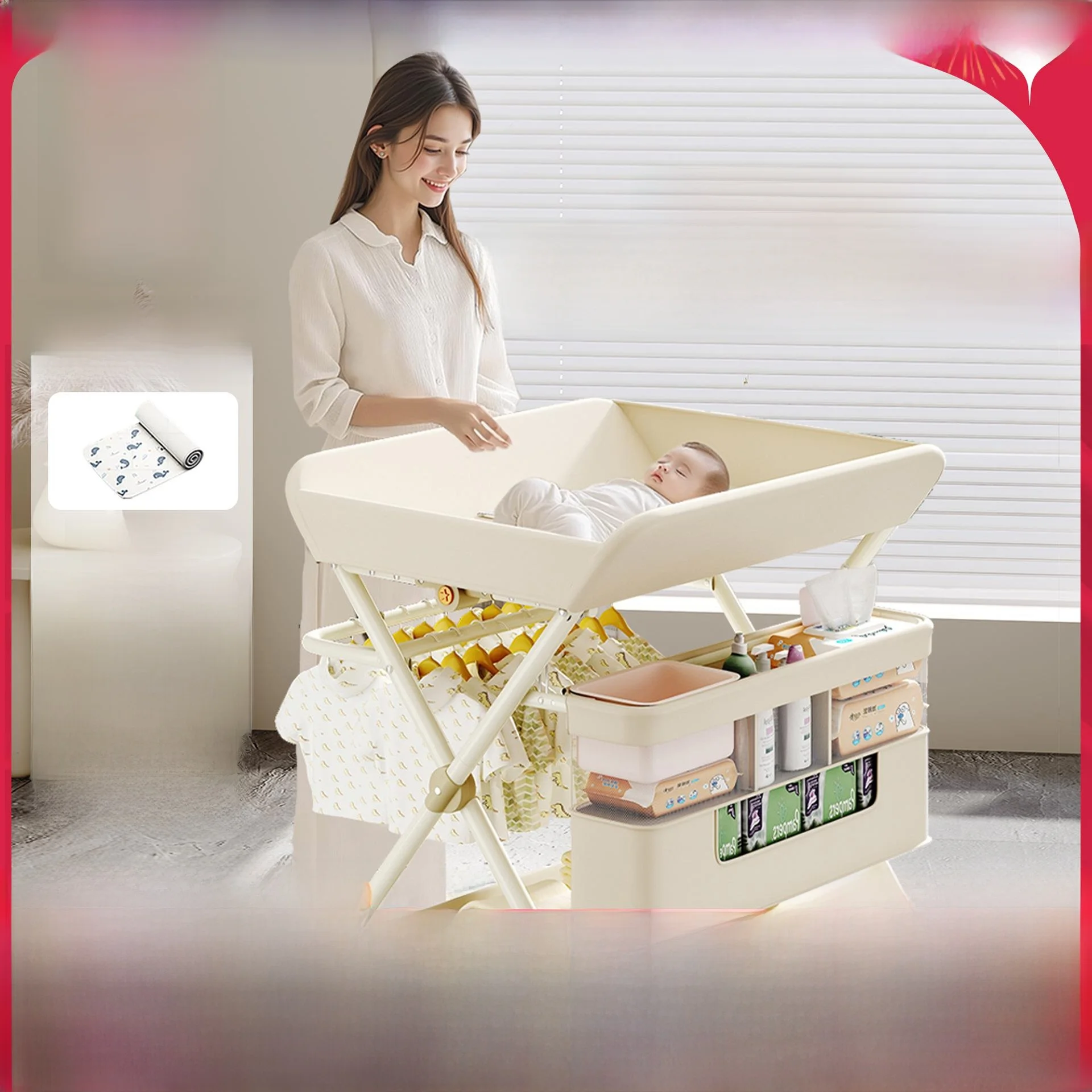 tavolo-multifunzionale-portatile-per-cambio-pannolini-e-bagno-neonato-con-copertura-completa-e-superficie-touch-per-uso-esterno