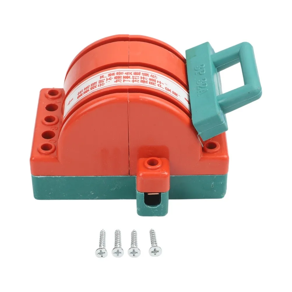 Strong Electrical Connection Electrical Breaker Double-pole Breaker 3P Power Switch Rated 32A 63A 100A 160A Dual-head Design
