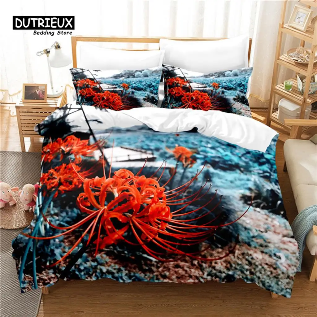 

Color World Duvet Cover Set, Fashion Bedding Set, Soft Comfortable Breathable Duvet Cover, For Bedroom Guest Room Decor