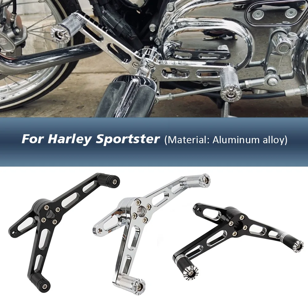 

Motorcycle Foot Pegs Control Heel Toe Shift Levers Shifter Pegs For Harley Sportster 1200 883 883R XL883L Custom Nightster