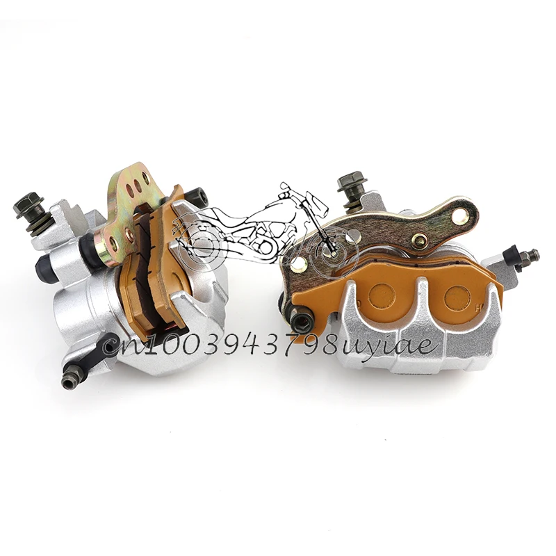 

1 Pair Brake Caliper Left Right Fit for Kawasaki Bayou 300 400 KLF / Brute Force 650 750 Parts