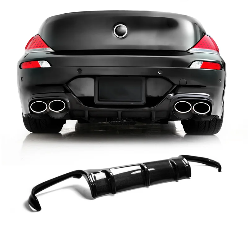 

Для BMW E63 E64 M6 задний диффузор с мягким верхом-аксессуар для внешнего кузова в стиле Vorsteiner