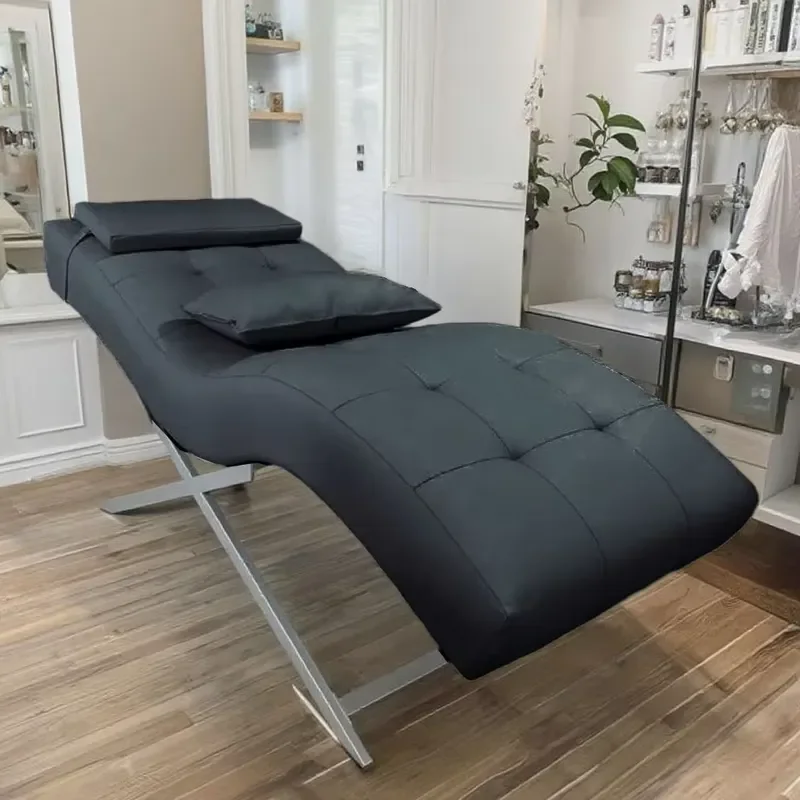 Curved Lash Bed High Quality Curved Design Lash Bed for Salon Customizable Massage Foldable Massage Table Lash Bed