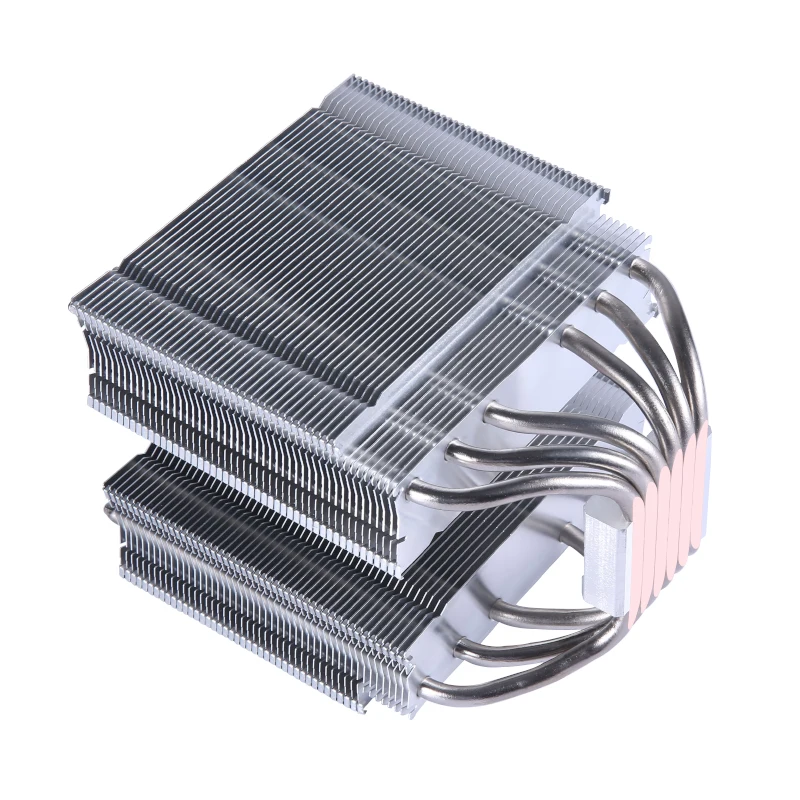 Efficient Air-cooled CPU Cooler 6 Heat Pipe Twin Tower 120mm Fan 4pin PWM Compatible LGA2011 2066 115X 1200 1700 1851 AM4AM5 X99