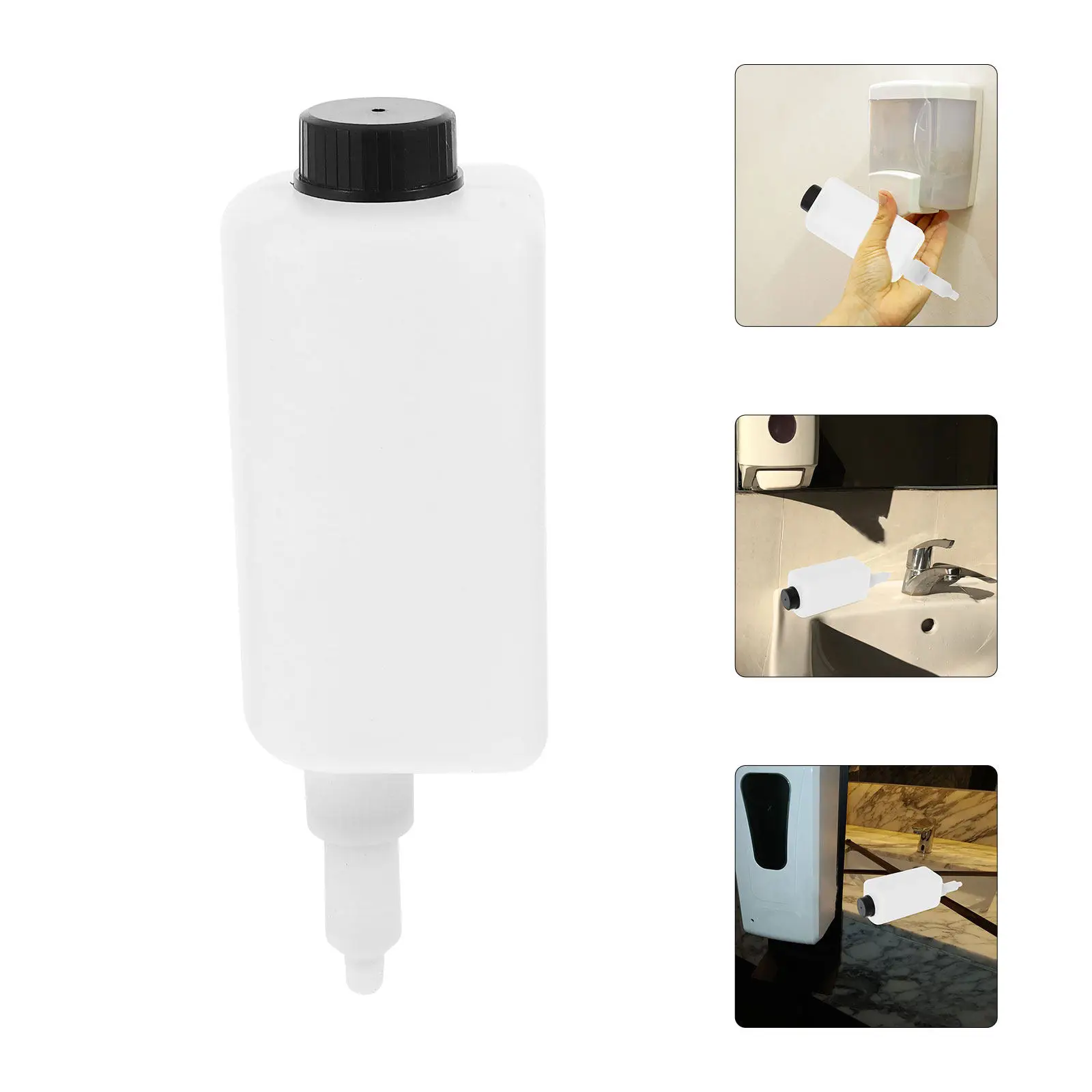 

1Set Soap Dispenser Accessories Manual Plastic Body Wash Dispenser Replacement Parts for Bathroom Shower Shampoo Conditioner