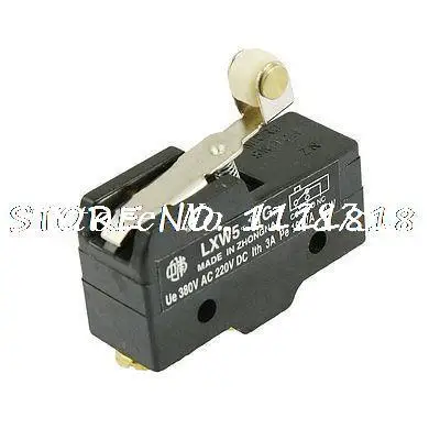 Pe 100VA 10W Ith 3A Short Hinge Roller Lever AC DC Basic Micro Switch LXW5-11G2