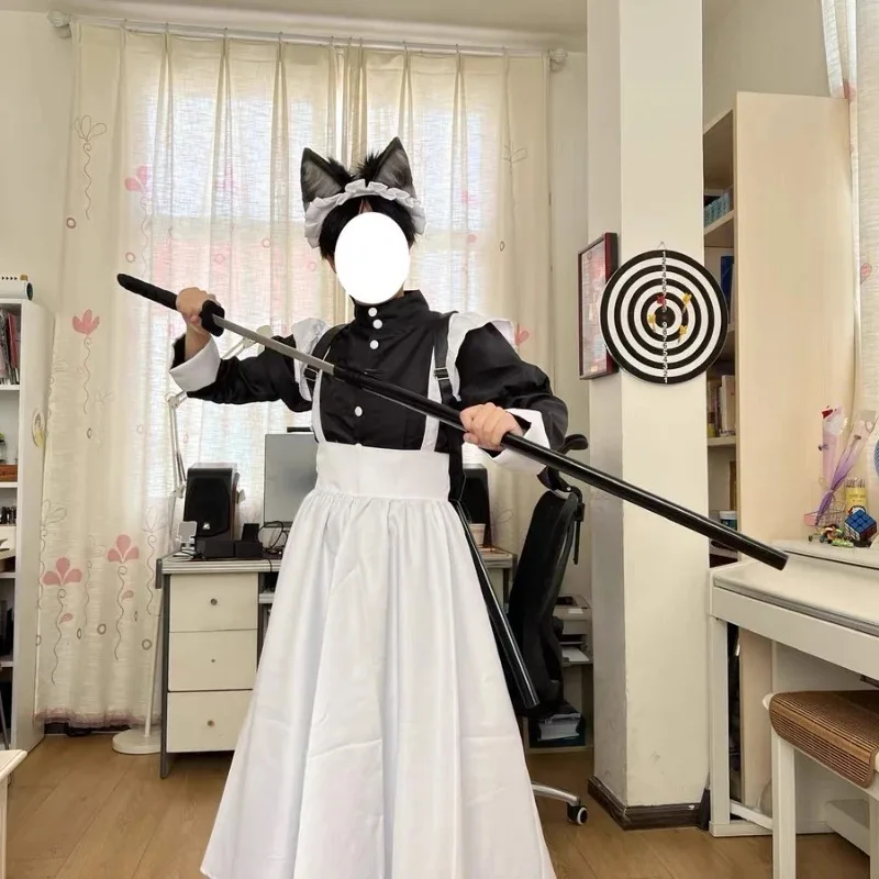 

qq38Рождество Хэллоуин Кофейня Кампус Сцена Милое Милое Платье Лолиты Фонарик Горничная Лоли Аниме Мультфильм Cos Костюм