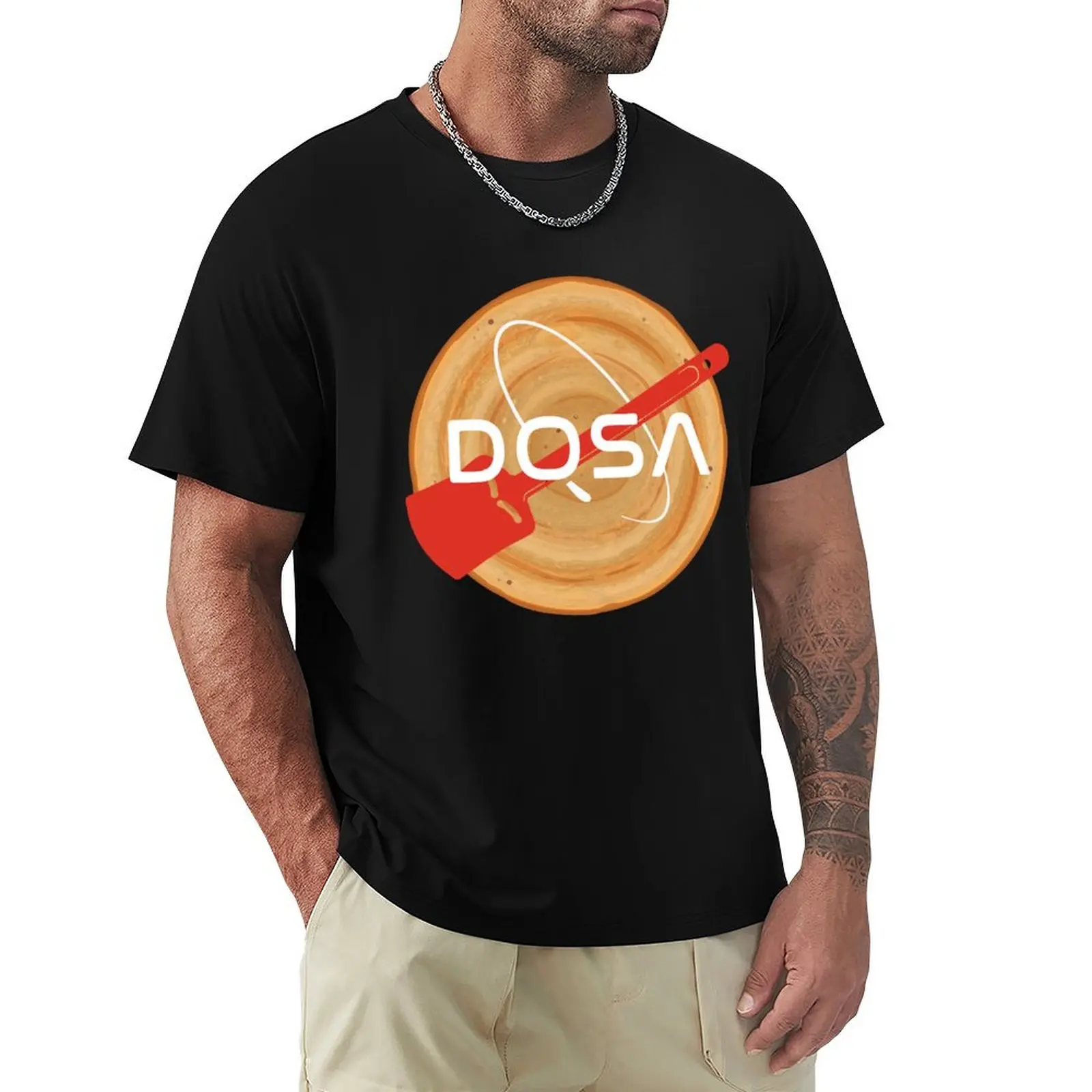 

Masala Dosa Idli South Indian Desi Food T-Shirt Classic Graphic Short Sleeve Top