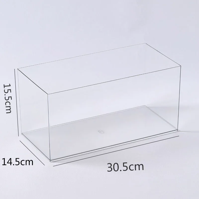 Acrylic Storage Box Rectangular Transparent Kitchen Cabinet Cosmetic Stationery Large Book Miscellaneous Goods Organizer Box