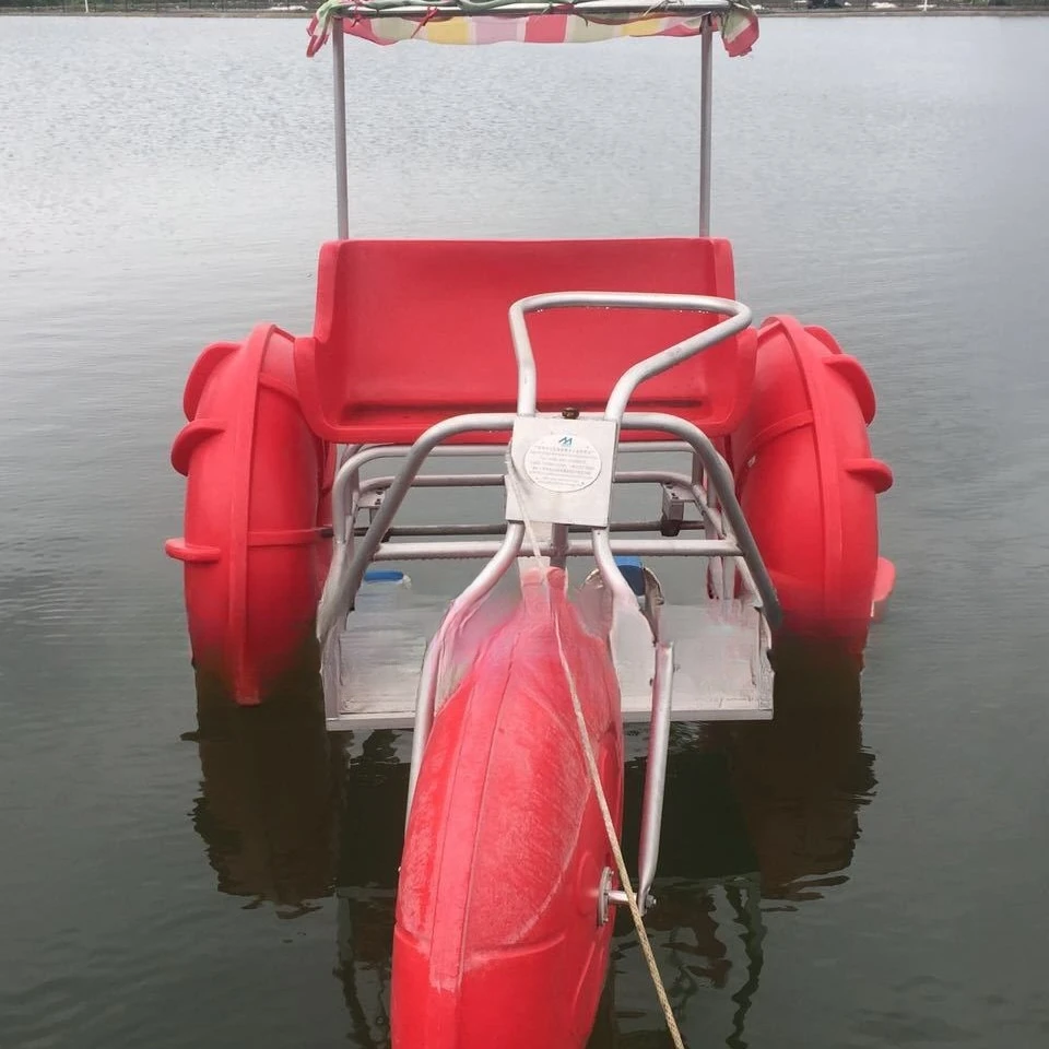 Water tricycle PE self-propelled couple car sightseeing car Park cruise