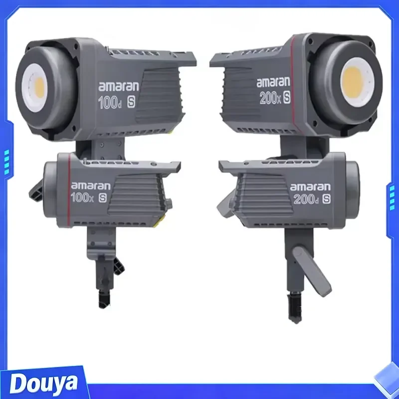 Amaran 200X S 200D S 100X 100D S COB LED Video Light 5600K Bi-Color 2700-6500K Photography Light App Control by Aputur