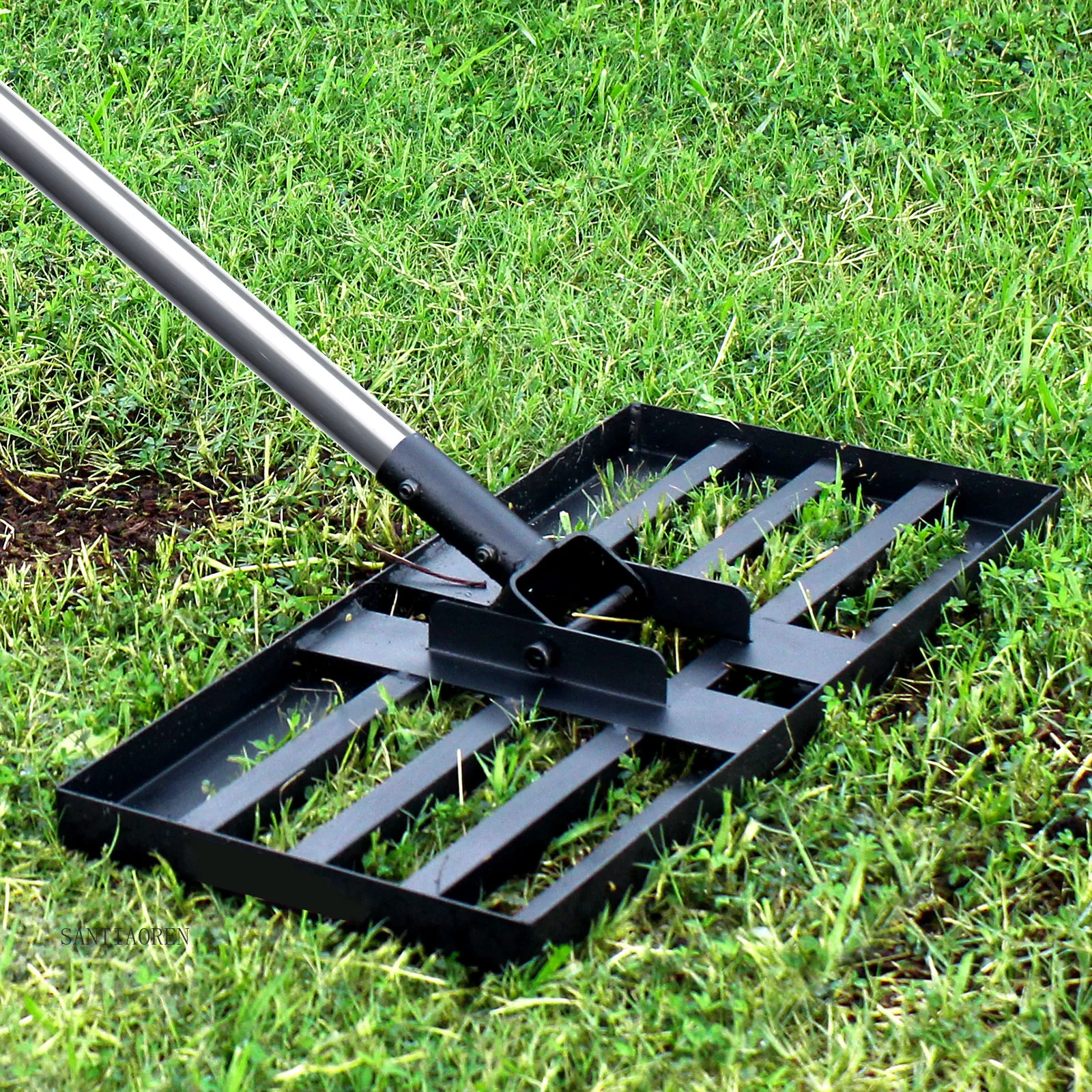 

2025 Build DIY Home Lawn Tool Durable Powder Coated Lawn Leveling Rake Customized OEM Manual Garden Supplies Promotion