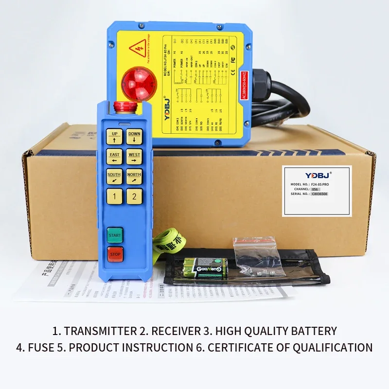 F24-8s Pro excellent value for money waterproof and dustproof smart crane wireless industrial remote control