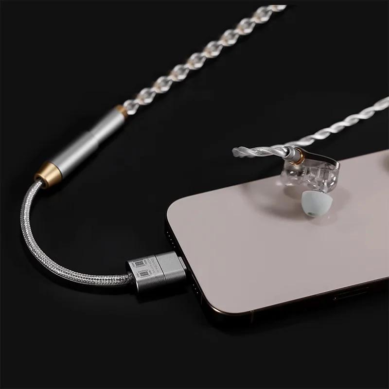 DD ddHiFi TC44C M2 USB-C auf 4,4 mm Hi-Res DAC- und AMP-Kabel High-Fidelity verlustfreies Decodierungsadapterkabel, bis zu PCM 32bit/384kHz