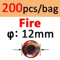 200 piezas de 12 mm FIRE
