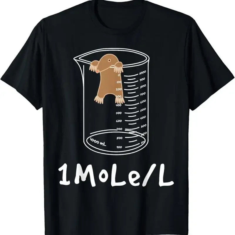 One Mole Per Litre Funny Chemist Joke Chemistry Lover T Shirt